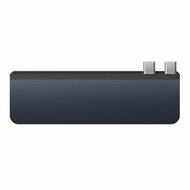 HyperDrive USB-C Duo Pro 7-in-2 hub blauw 