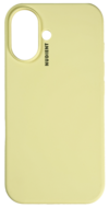 Nudient Base Case iPhone 16 Plus hoesje geel