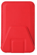 hoesie MagSafe wallet portemonnee hoesje met stand rood