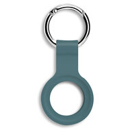 hoesie silicone AirTag sleutelhanger groen