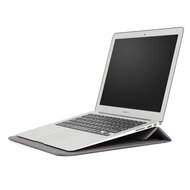 hoesie MacBook Pro 14 inch sleeve met stand Grijs