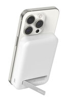 Belkin MagSafe Qi2 8000 mAh powerbank met stand wit
