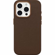 Otterbox Symmetry Cactus leren iPhone 15 Pro Max hoesje bruin