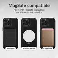 Mobilize 2 in 1 Wallet MagSafe iPhone 17 Pro Max hoesje zwart