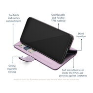 Mobilize Premium Gelly Wallet iPhone 17 hoesje paars