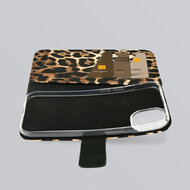 My Style Flex Wallet iPhone 17 hoesje leopard