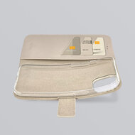 My Style Flex Wallet iPhone 17 Pro hoesje beige