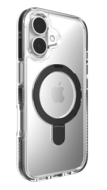 ZAGG Santa Cruz MagSafe iPhone 16 hoesje met ringstand zwart
