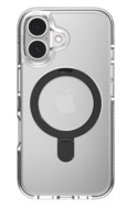 ZAGG Santa Cruz MagSafe iPhone 16 hoesje met ringstand zwart