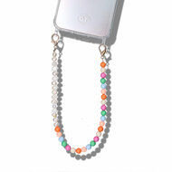Casetastic universeel kralen &amp; parels polsbandje draagkoord 30 cm multicolor