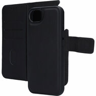 Mobiparts leren 2 in 1 Wallet iPhone 17e / 16e hoesje zwart