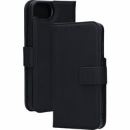 Mobiparts leren 2 in 1 Wallet iPhone 17e / 16e hoesje zwart