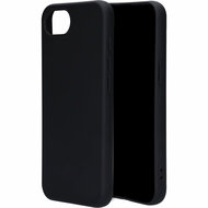 Mobiparts silicone iPhone 17e / 16e hoesje zwart