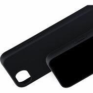 Mobiparts silicone iPhone 17e / 16e hoesje zwart