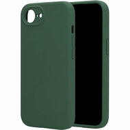 Mobiparts silicone iPhone 17e / 16e hoesje groen