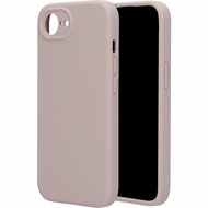 Mobiparts silicone iPhone 17e / 16e hoesje roze