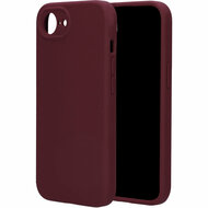 Mobiparts silicone iPhone 17e / 16e hoesje rood