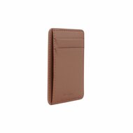 Musthavz leren MagSafe wallet bruin