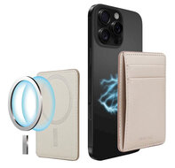 Musthavz leren MagSafe wallet goud