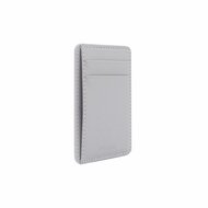 Musthavz leren MagSafe wallet grijs