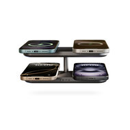 Zens Qi2 MagSafe Quattro 4 in 1 Charger Pro oplader zwart