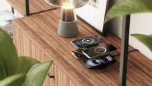 Zens Qi2 MagSafe Quattro 4 in 1 Charger Pro oplader zwart