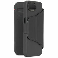 Decoded siliconen 2 in 1 wallet iPhone 17e / 16e hoesje zwart