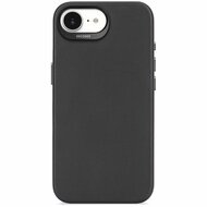 Decoded leren backcover iPhone 17e / 16e hoesje zwart