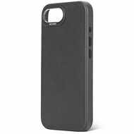 Decoded leren backcover iPhone 17e / 16e hoesje zwart