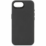 Decoded leren backcover iPhone 17e / 16e hoesje zwart