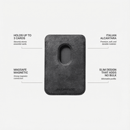 Alcanside Alcantara MagSafe Wallet kaarthouder space grijs