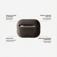 Alcanside Alcantara&nbsp;AirPods Pro 3 hoesje chocolate bruin