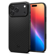 Spigen Enzo Aramid T iPhone 17 Pro hoesje zwart
