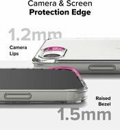 Ringke Fusion MagSafe iPhone 17e / 16e hoesje transparant