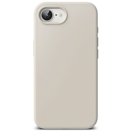 Ringke Siliconen MagSafe iPhone 17e / 16e hoesje stone