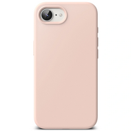 Ringke Siliconen MagSafe iPhone 17e / 16e hoesje roze