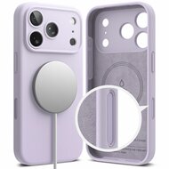 Ringke Siliconen MagSafe iPhone 17 Pro Max hoesje paars