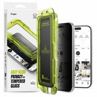 Ringke Easy Slide Privacy glazen iPhone 17 Pro Max screenprotector 2 pack