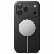 Ringke siliconen MagSafe iPhone 17 Pro hoesje zwart