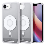 Spigen Ultra Hybrid MagSafe iPhone 16e hoesje zilver