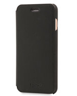 Knomo Leather Folio iPhone 7 Plus hoes Black