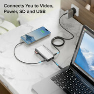 Alogic Fusion Pro Tour USB-C 8-in-1 compact dock