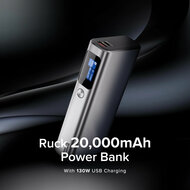 Alogic Ruck 3-poort powerbank 20.000 mAh / 130 watt