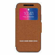 Moshi SenseCover iPhone X hoesje Bruin