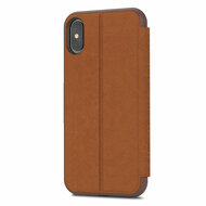 Moshi SenseCover iPhone X hoesje Bruin