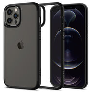 Spigen Crystal Hybrid iPhone iPhone 12 Pro Max hoesje Zwart