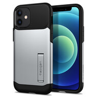 Spigen Slim Armor iPhone 12 mini hoesje Zilver