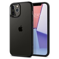 Spigen Ultra Hybrid IPhone 12 Pro / iPhone 12 hoesje Zwart