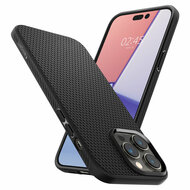 Spigen Liquid Air iPhone 14 Pro Max hoesje zwart