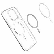 Spigen Ultra Hybrid MagSafe iPhone 14 Pro hoesje wit